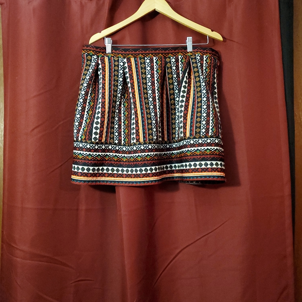 Xhilaration | Striped Mini Skirt